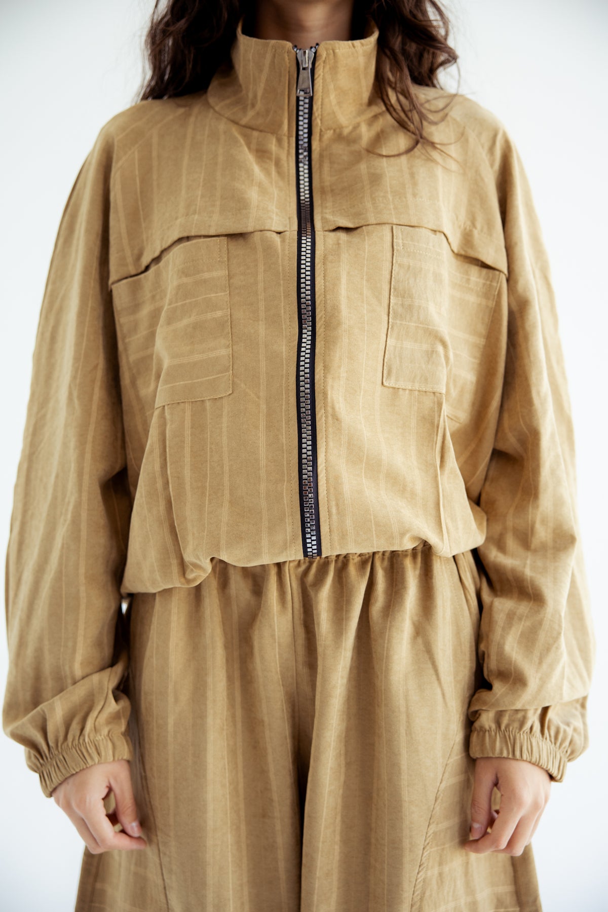 Now or Never Striped Set - Mustard