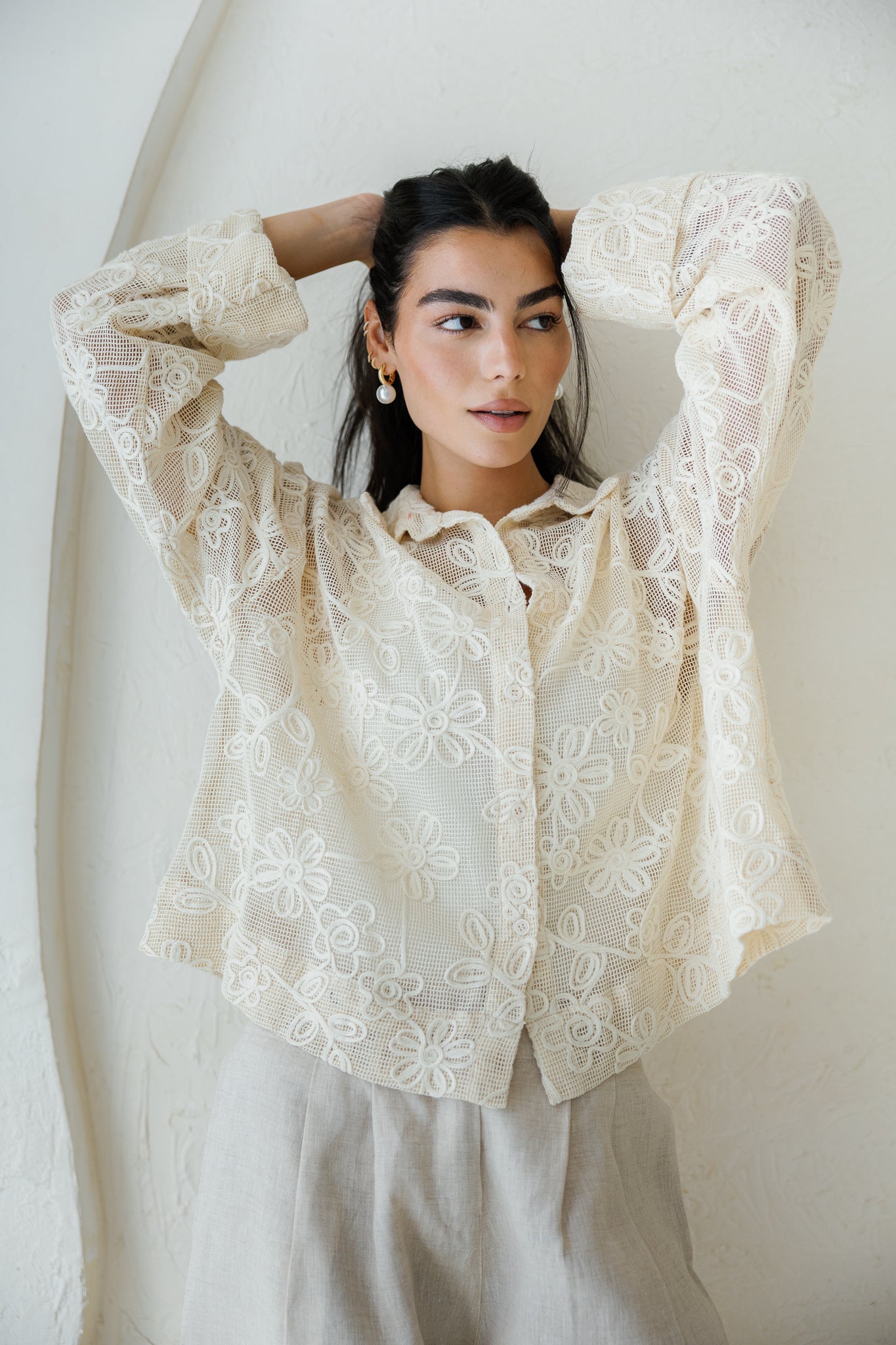 Sandshell Crochet Top