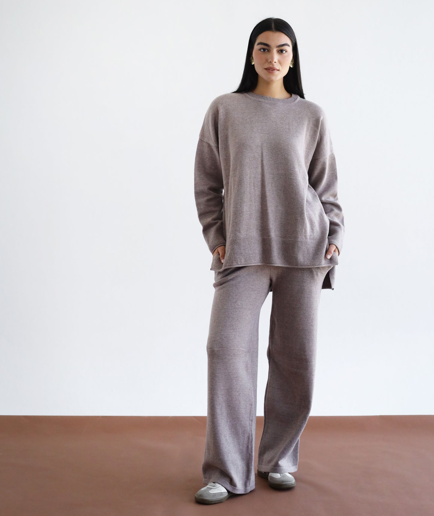 Good Feels Knit Set - Taupe