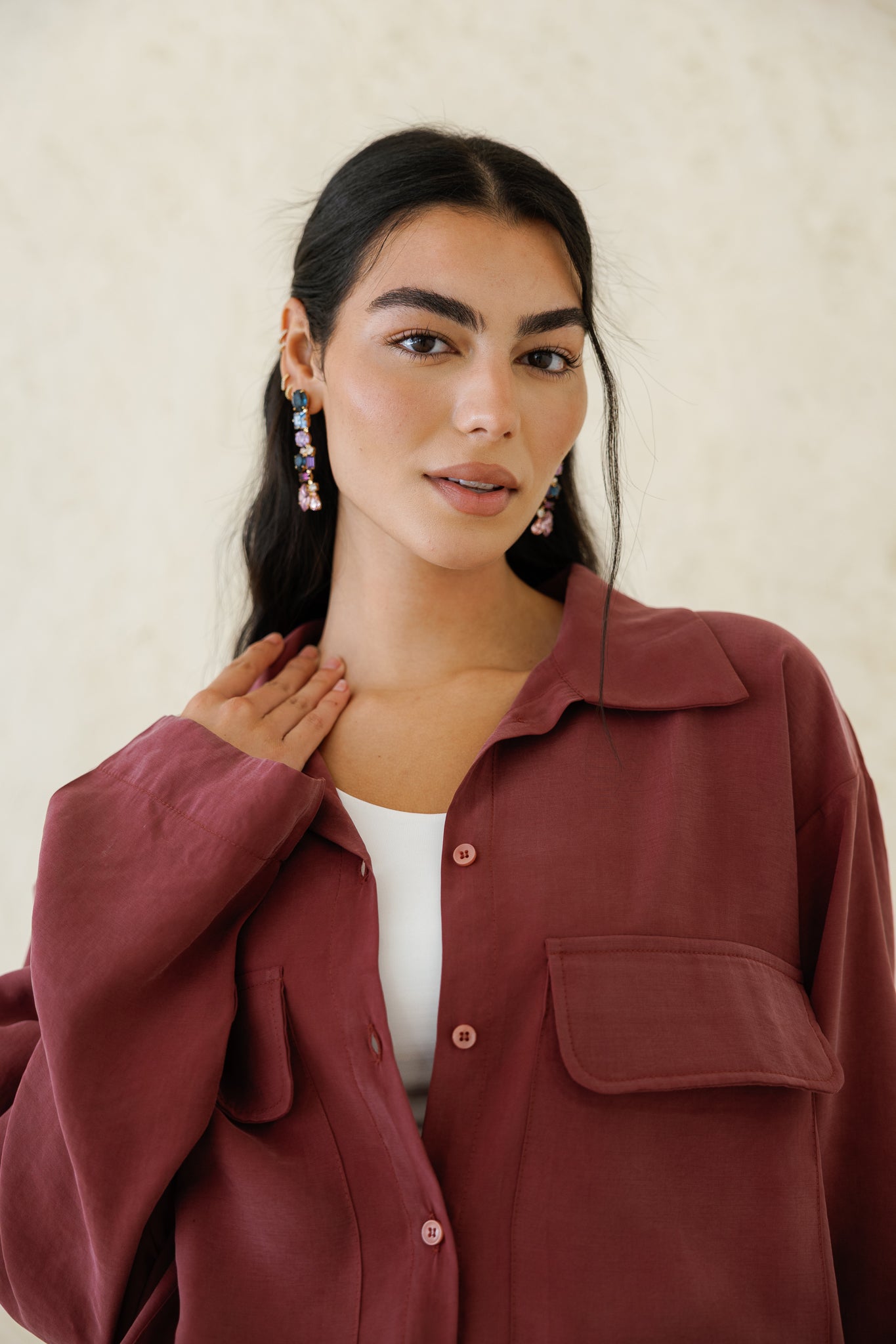 Light as a Feather Set - Burgundy