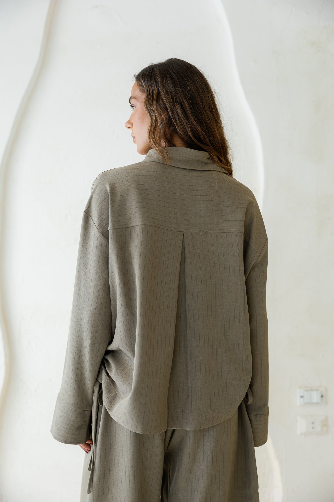 Perfect Tones Striped Set - Olive