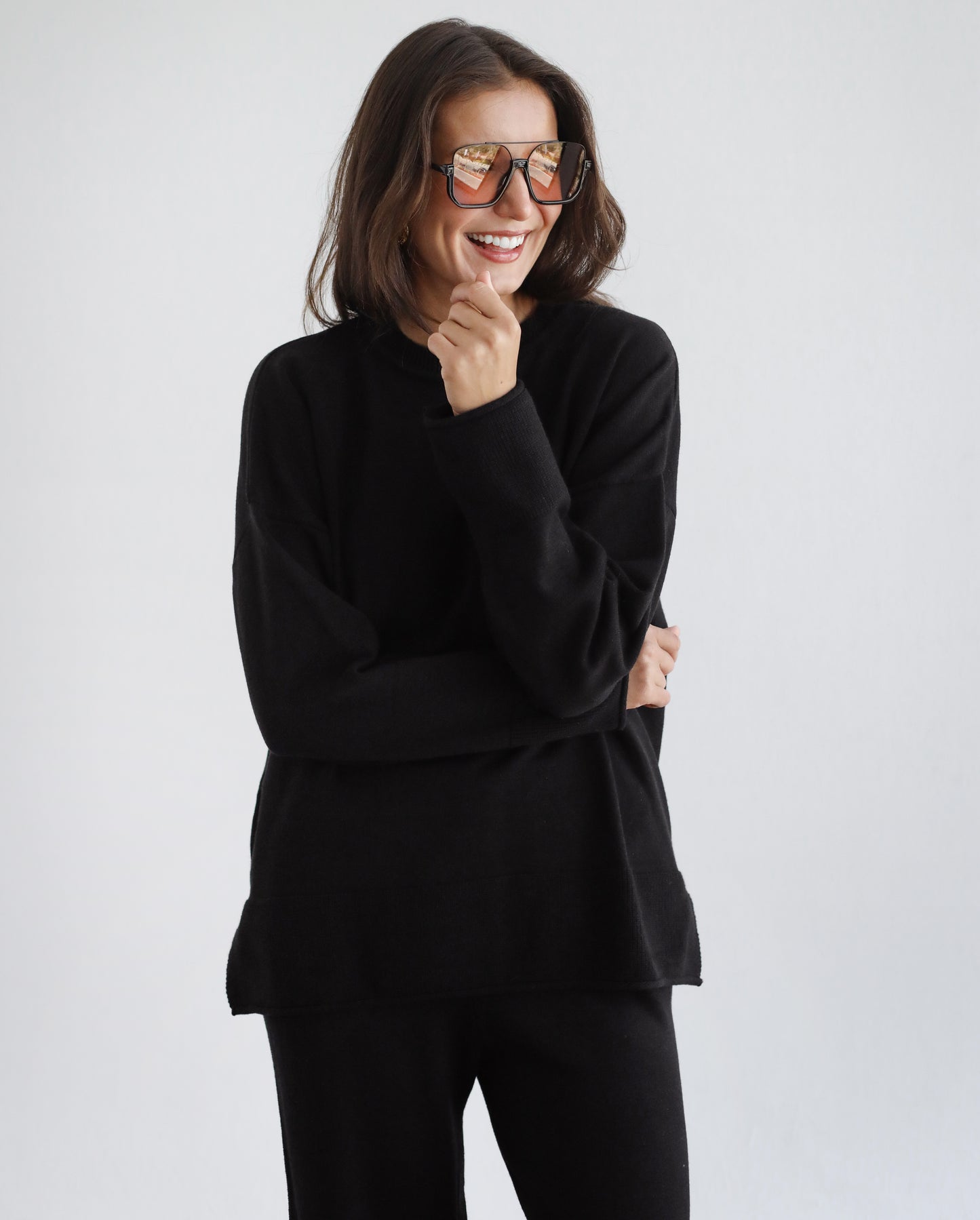 Good Feels Knit Set - Black