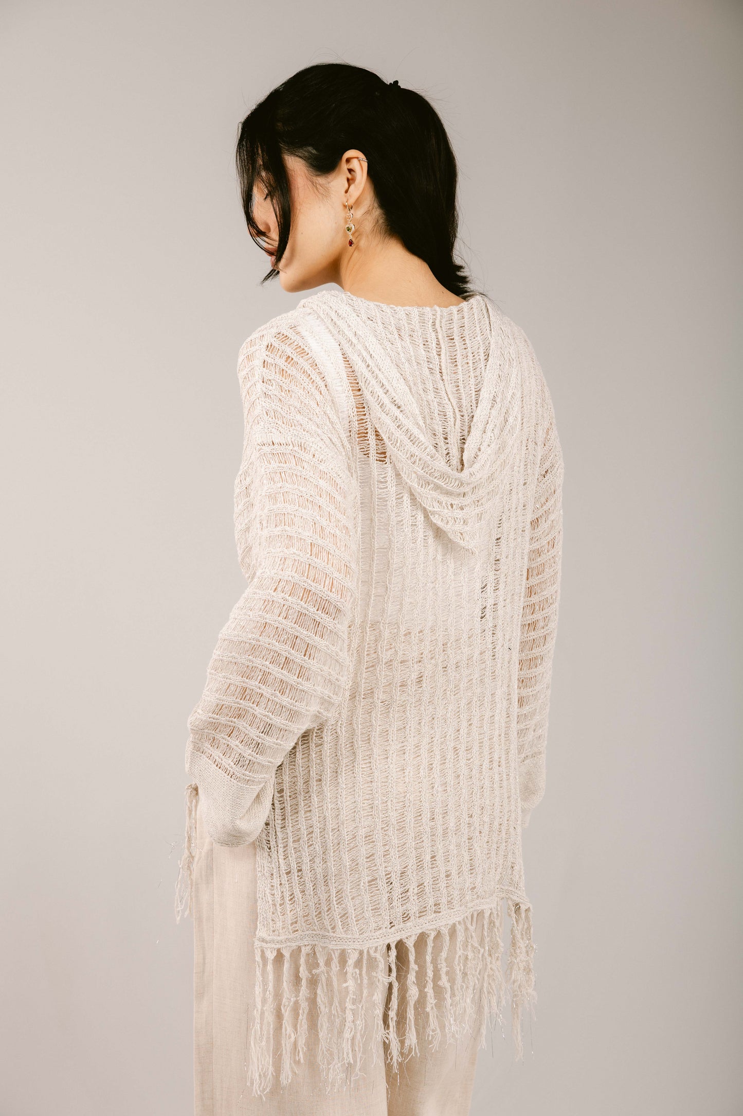 By The Beach Crochet Top - Off-White