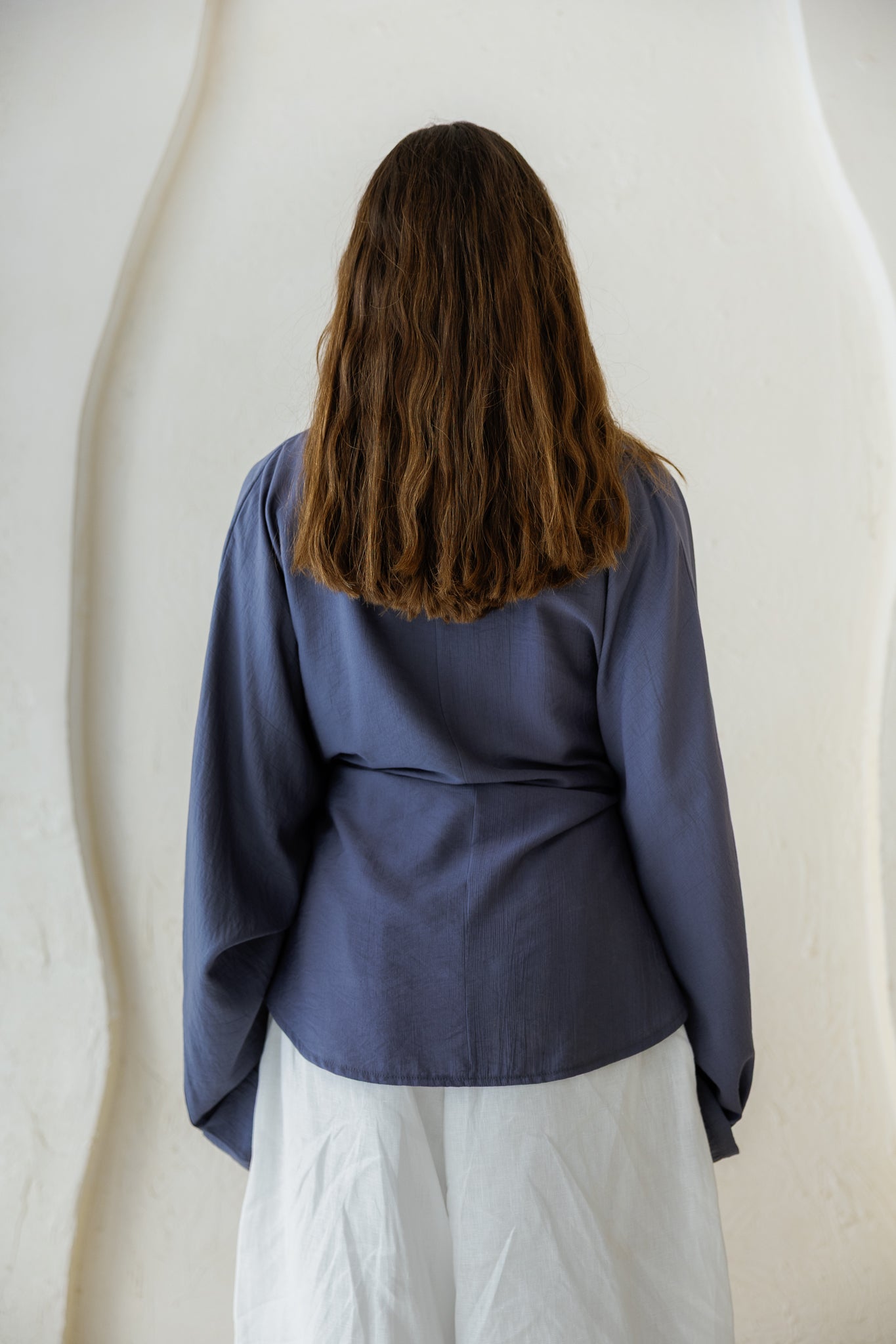 Daisy Field Cardigan - Dusty Blue