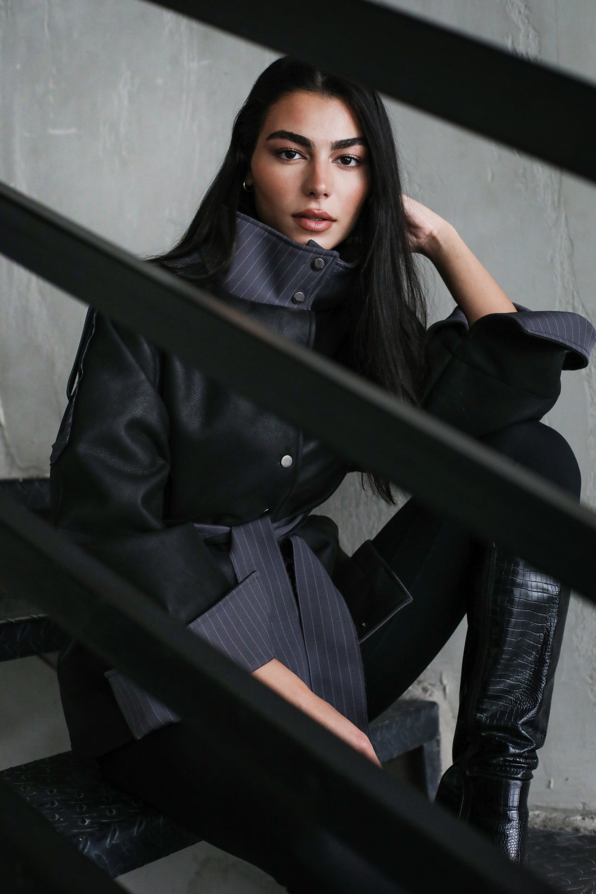 A masterpiece leather jacket - Black