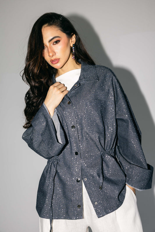 Light Up My World Denim Top