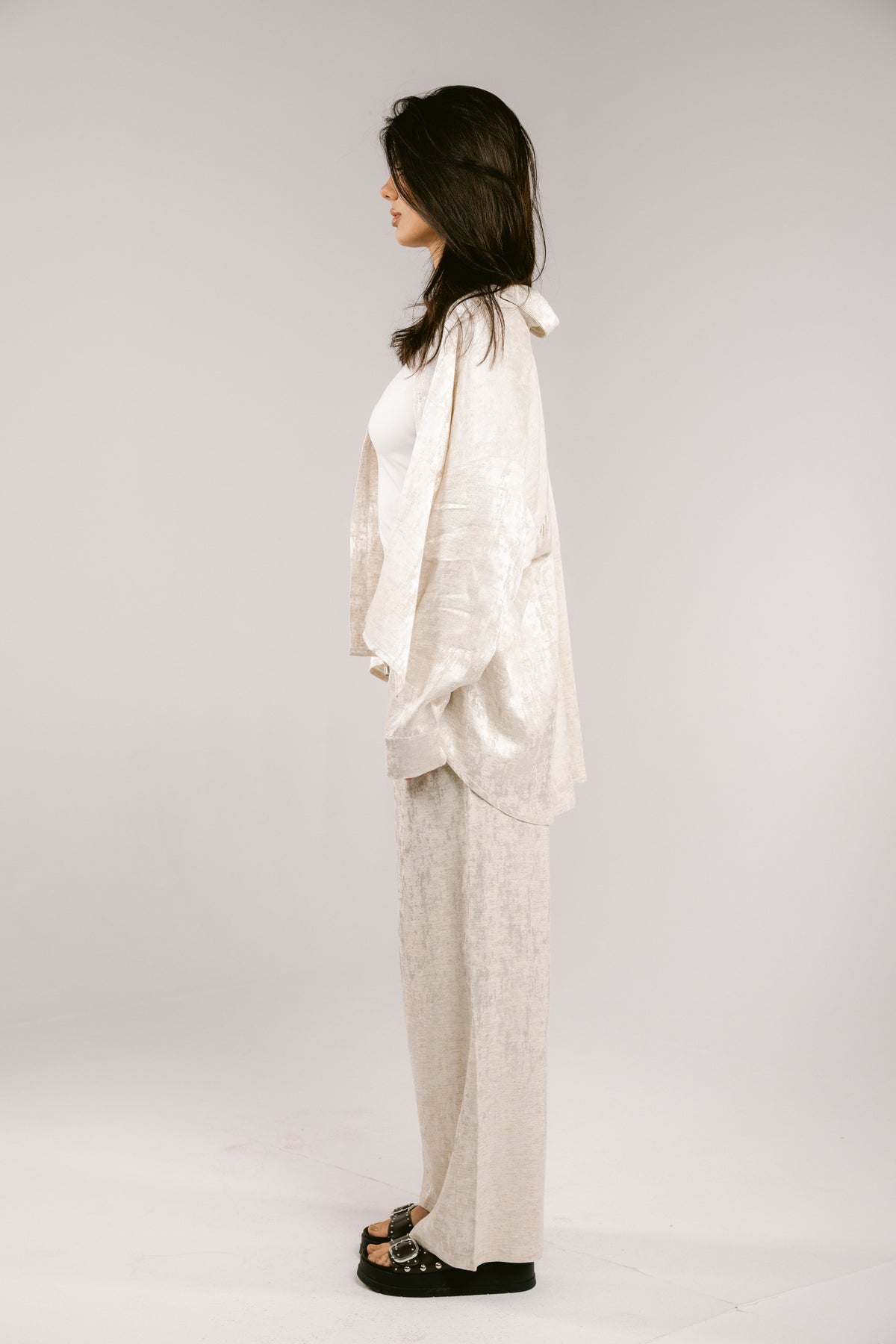 Spring Fever Linen Set - Beige