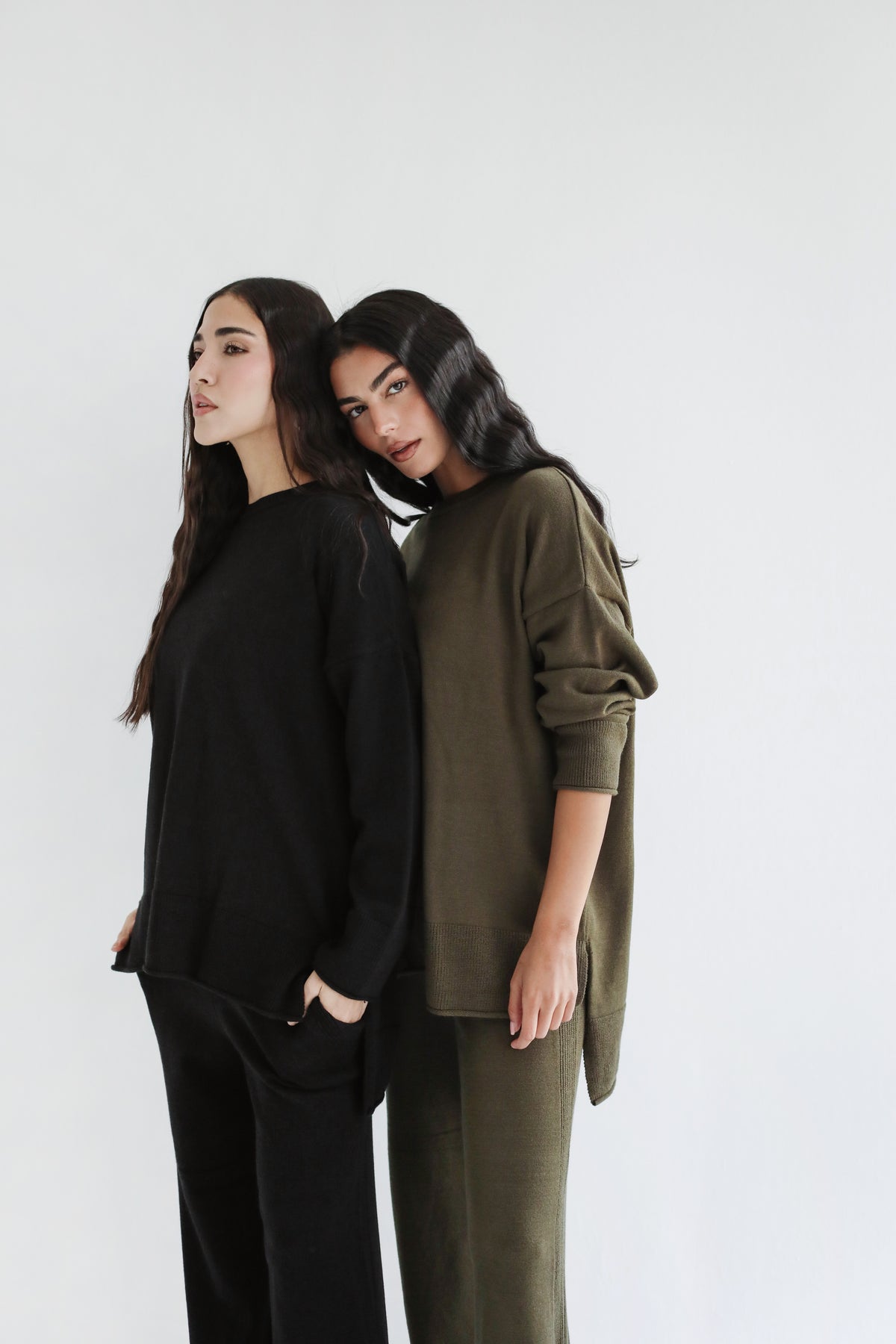 Good Feels Knit Set - Olive