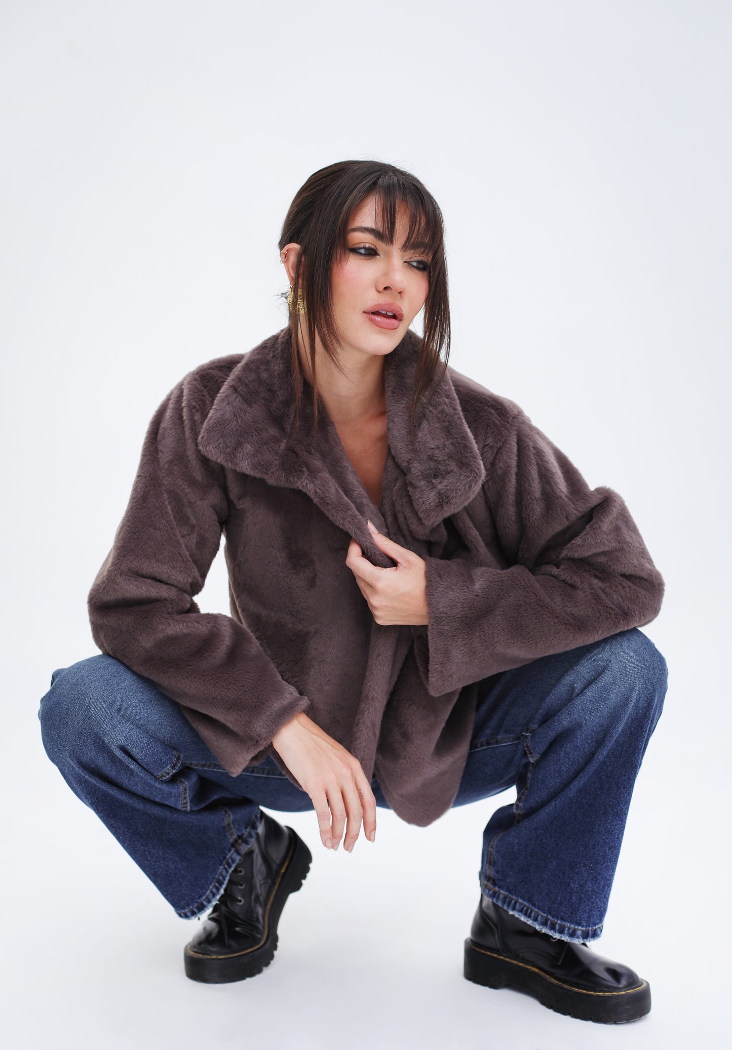 Stunner Faux Fur Jacket - Mink