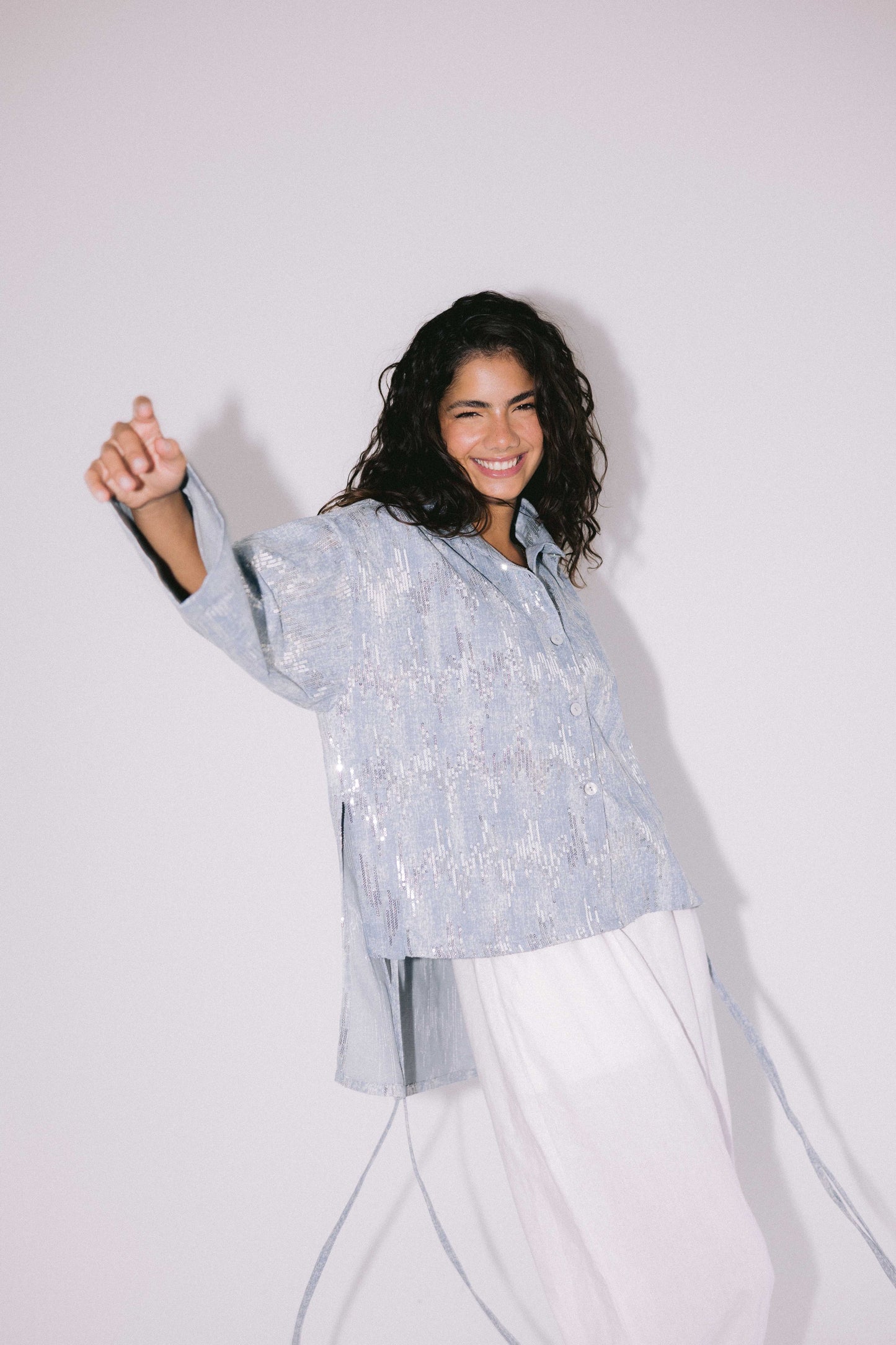 Out of This World Denim Shirt