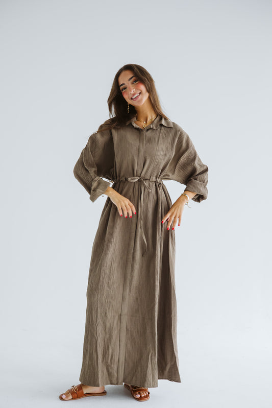 Summer Lover Dress - Brown