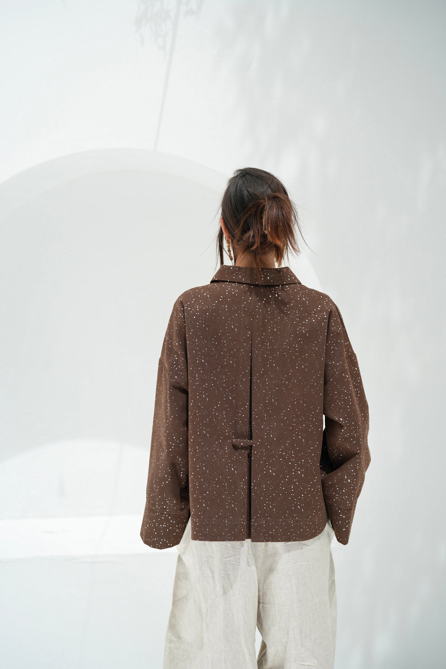 City Lights Denim Jacket - Brown