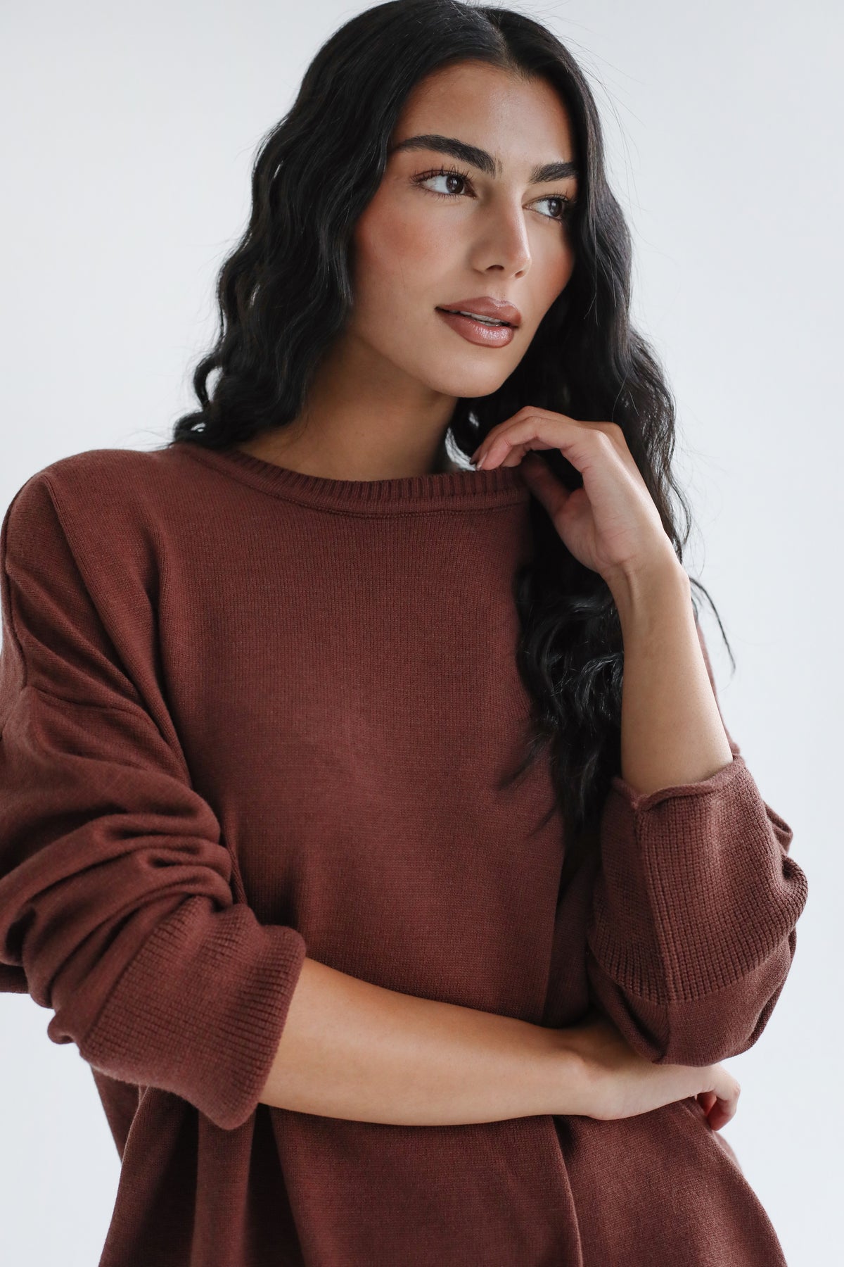 Good Feels Knit Set - Brown