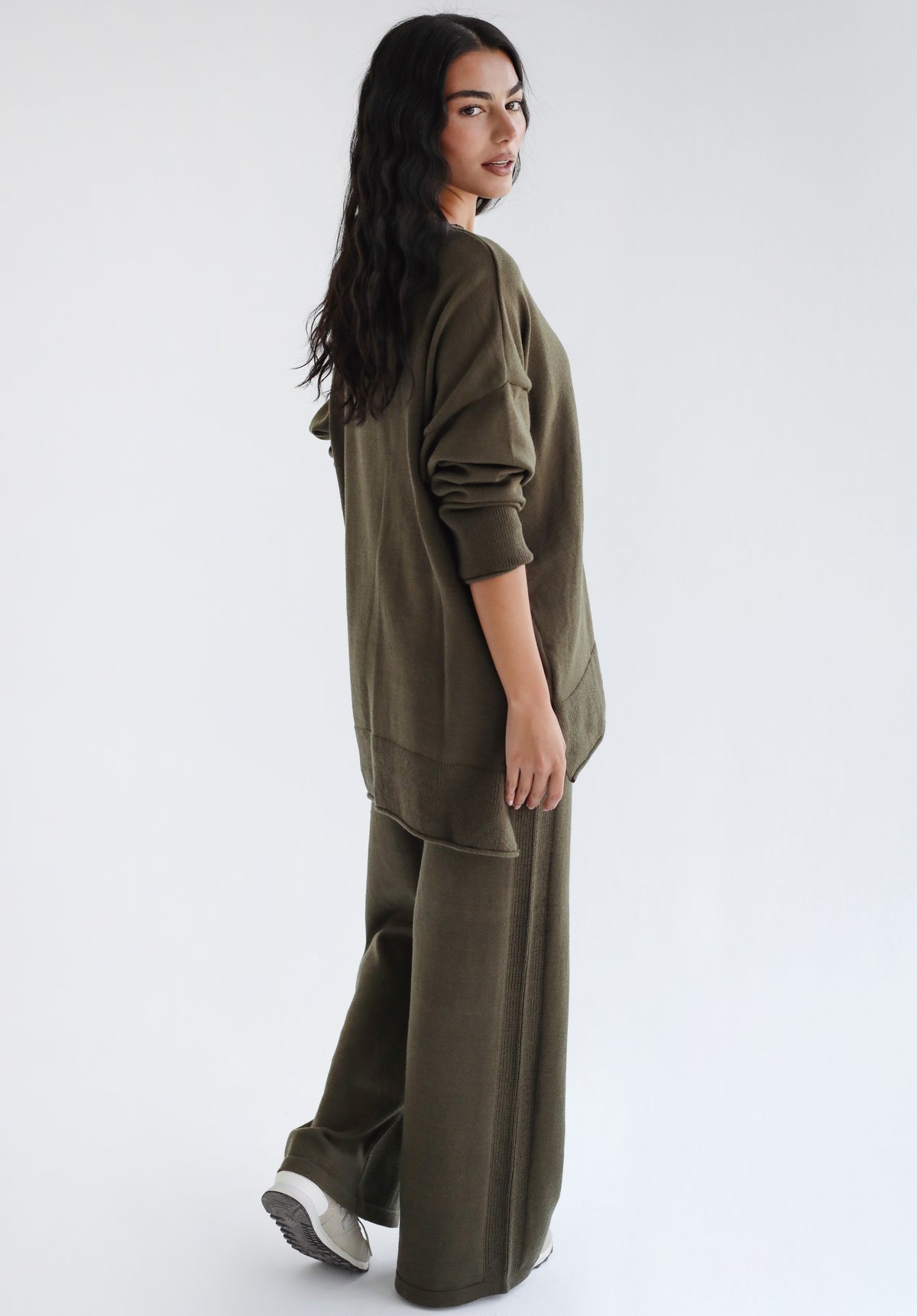 Good Feels Knit Set - Olive