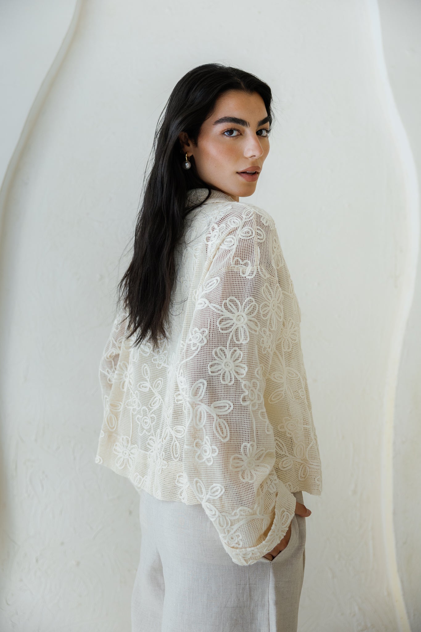 Sandshell Crochet Top