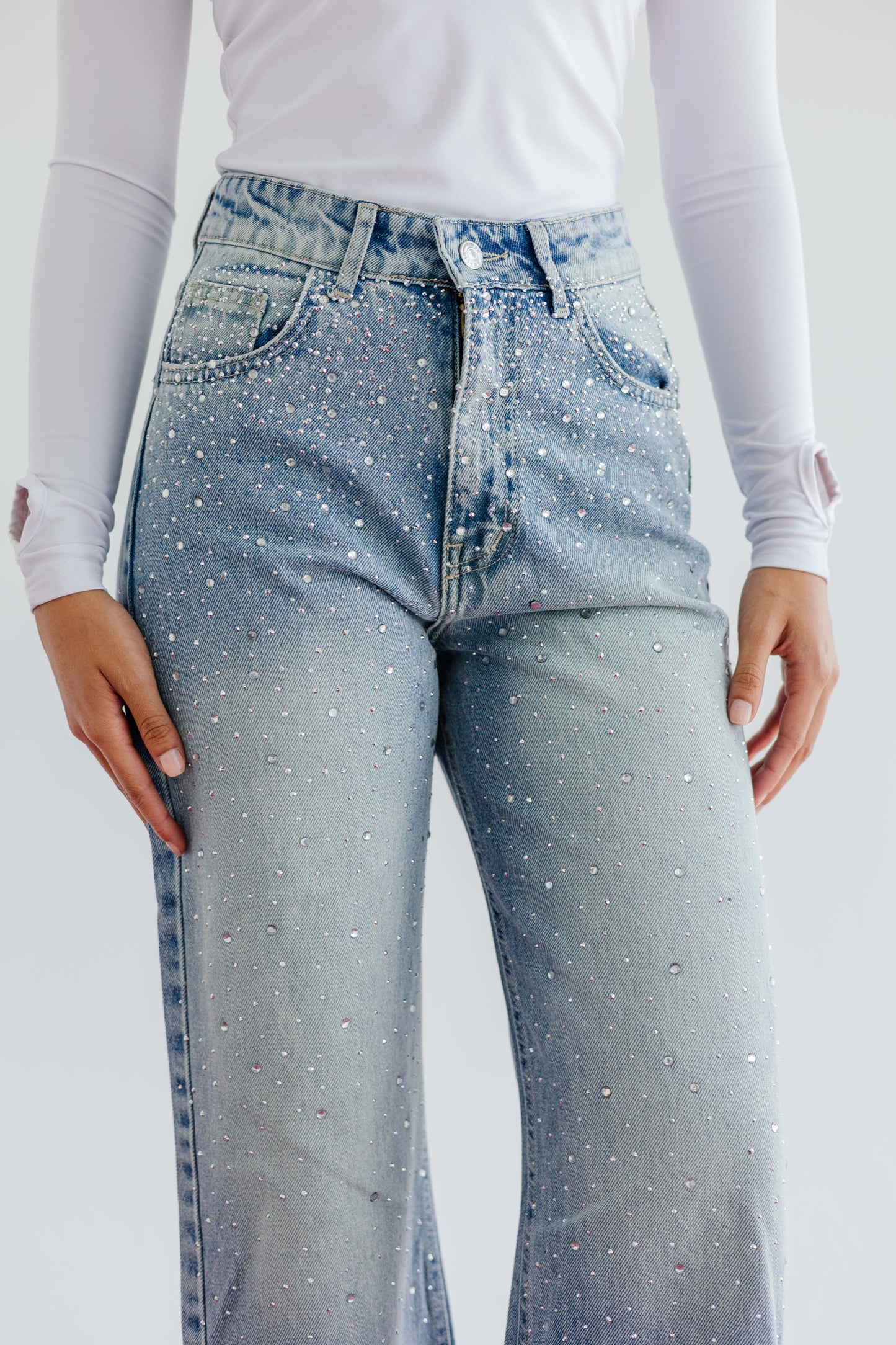 Current Obsession Denim Pants in Blue