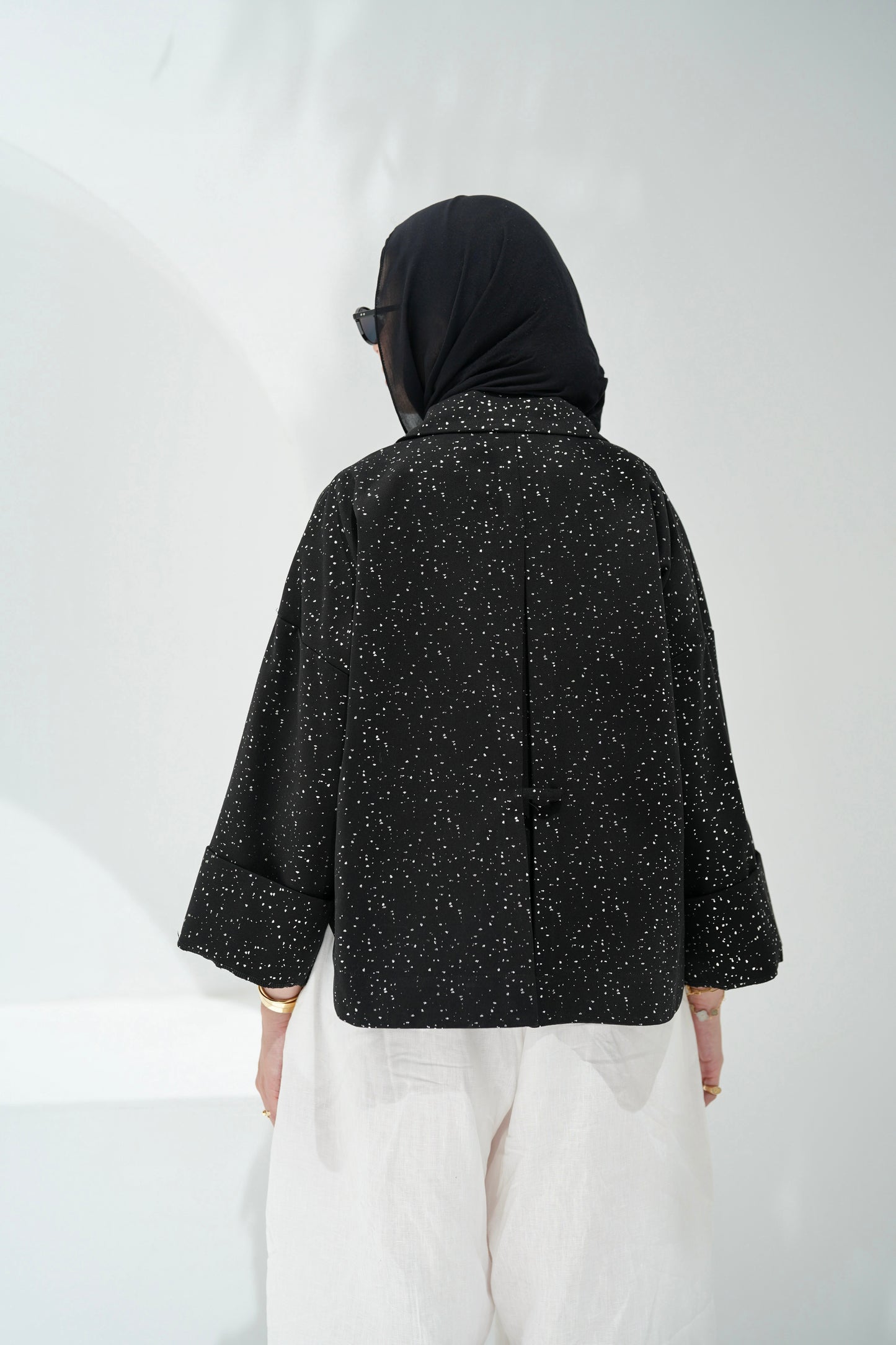 City Lights Denim Jacket - Black