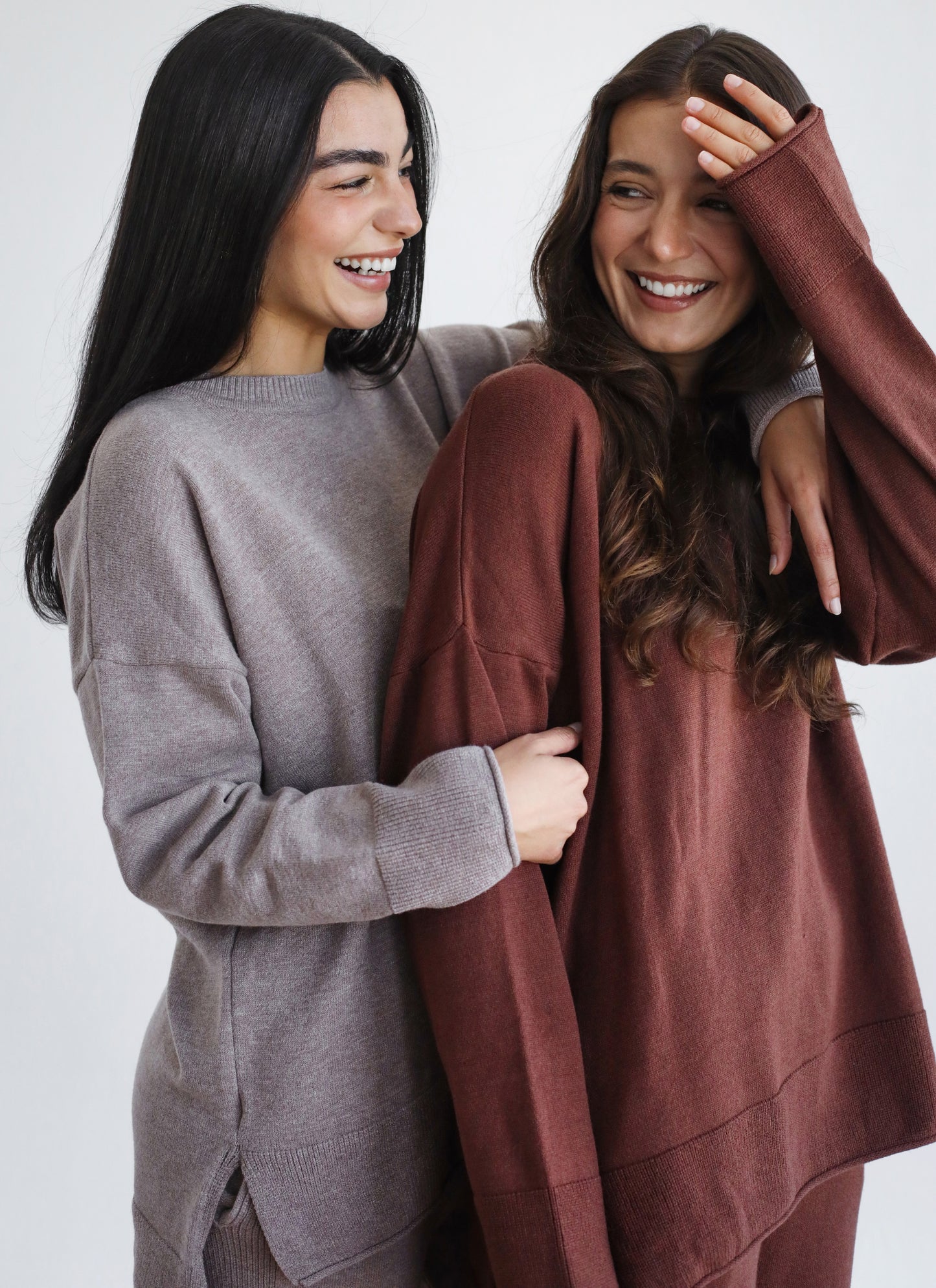 Good Feels Knit Set - Brown