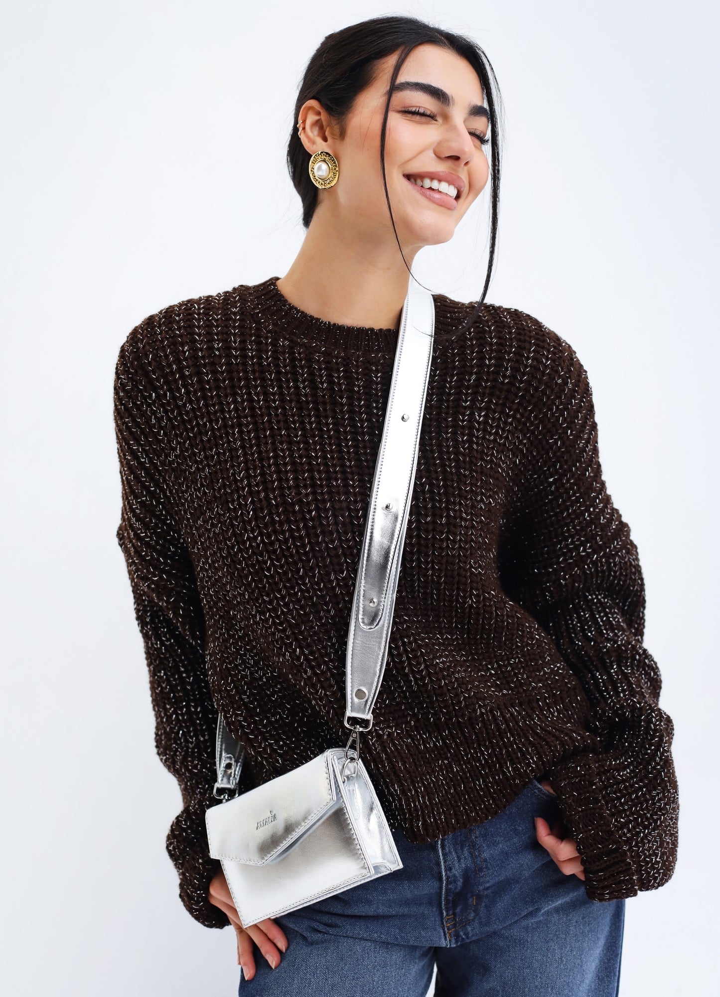 Stargazing Bag in Silver