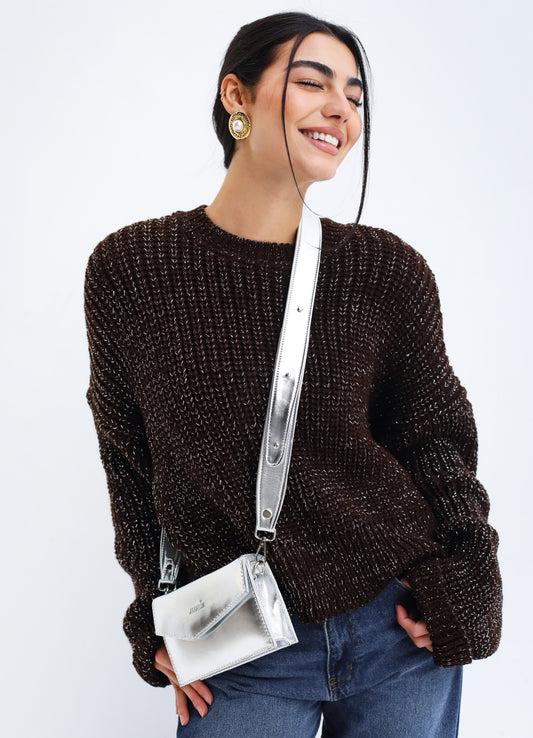 Stargazing Bag in Silver