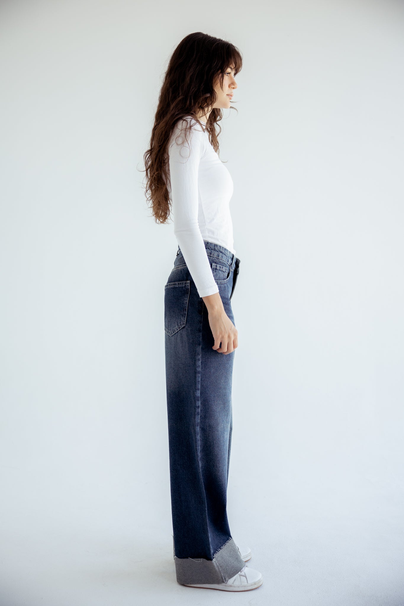 Lucky in Love Denim Pants - Blue
