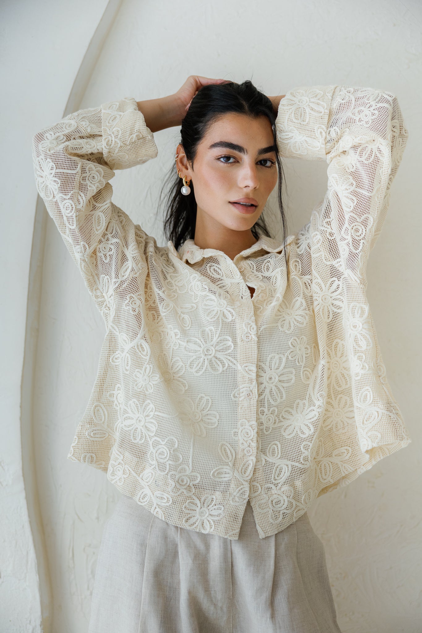 Sandshell Crochet Top