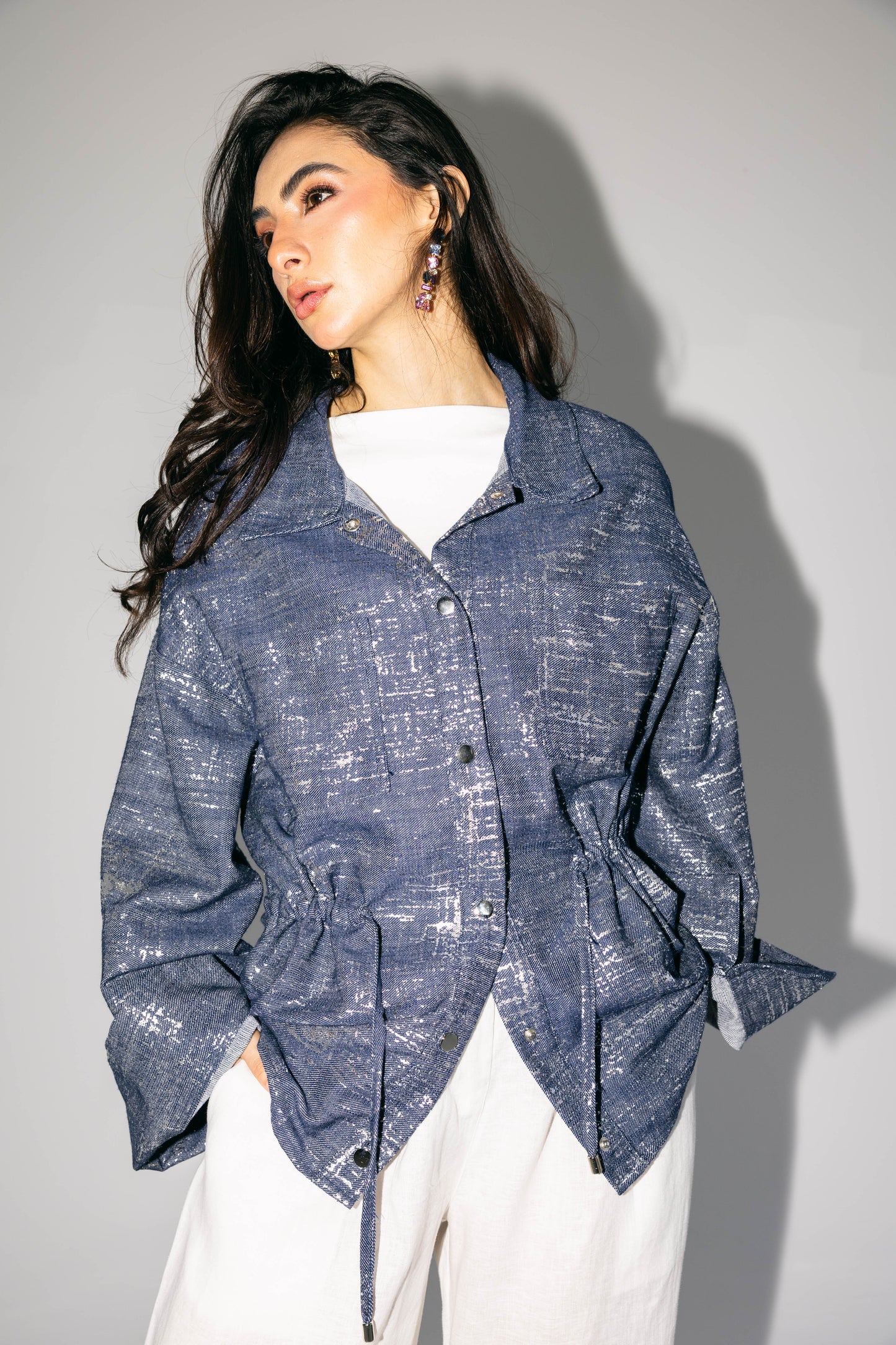 Dance All Night Denim Top