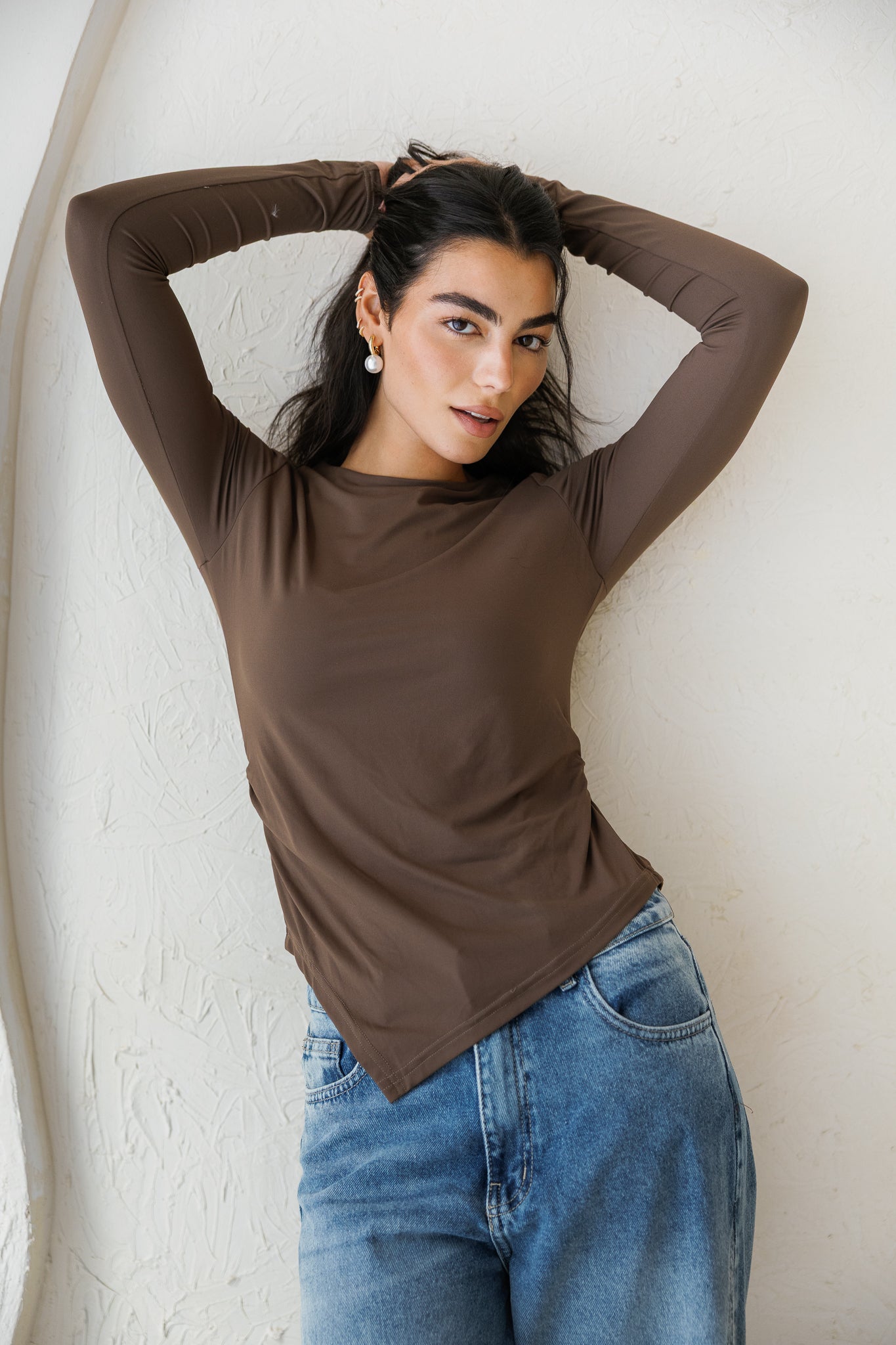 Back To Basics Top - Brown