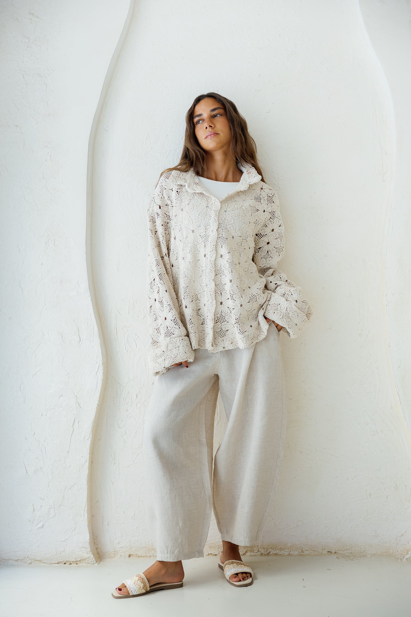 Blooming Heart Crochet Top