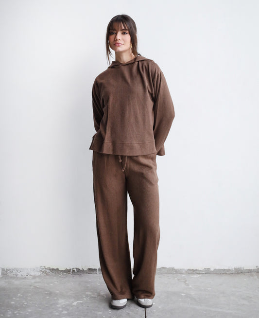 Keepin’ it Cozy Knit Set - Brown