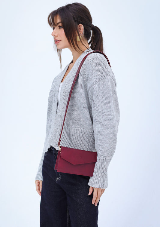 Stargazing Bag in Burgundy