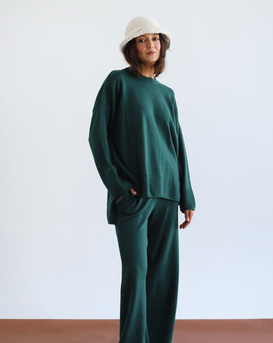 Good Feels Knit Set - Green