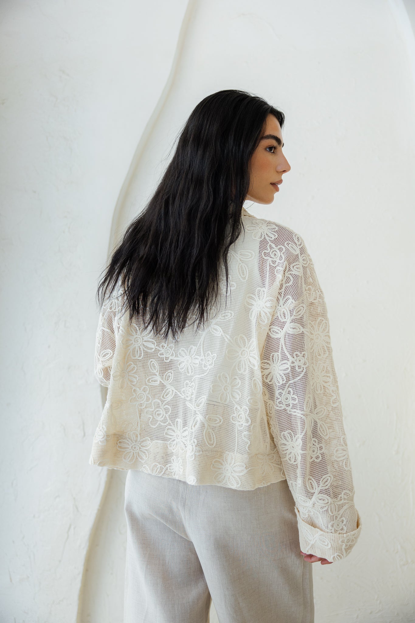 Sandshell Crochet Top