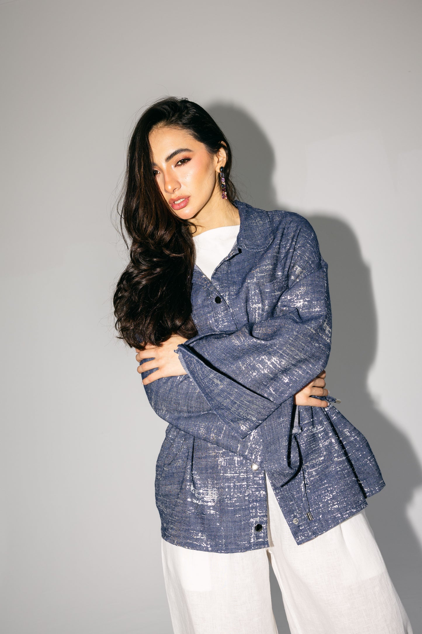 Dance All Night Denim Top