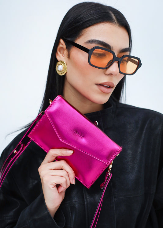 Stargazing Bag in Fuchsia