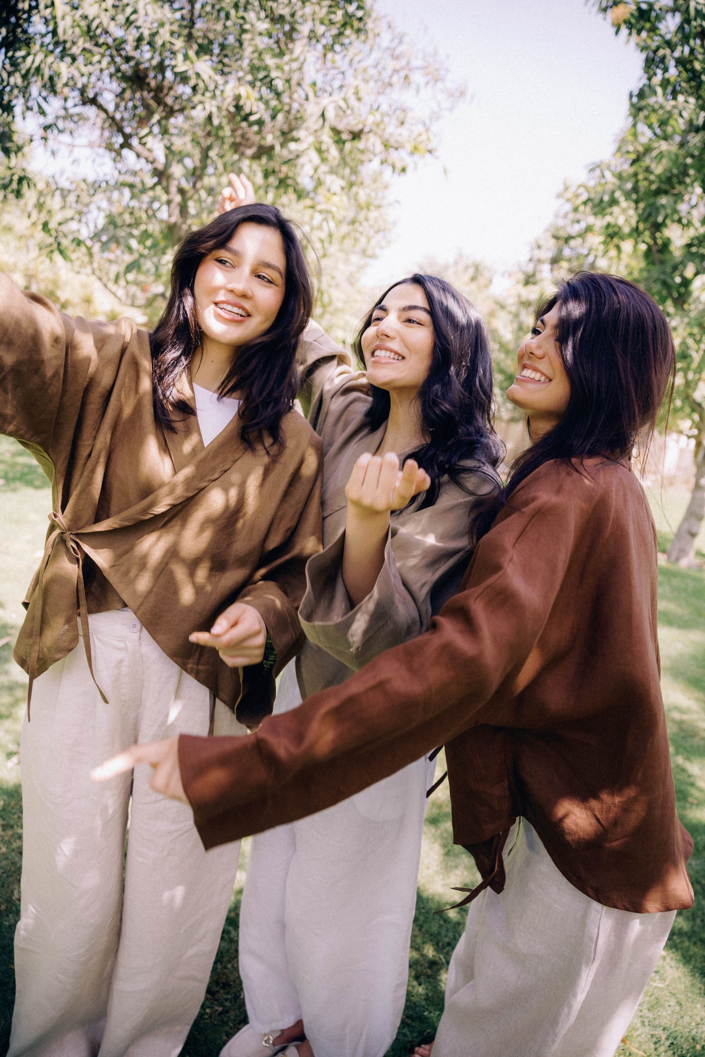 Such A Dreamy Linen Top - Brown