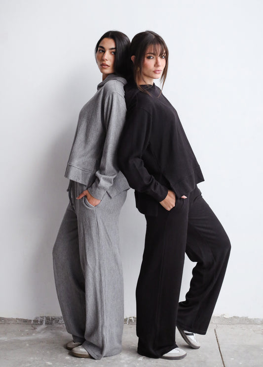 Keepin’ it Cozy Knit Set - Grey