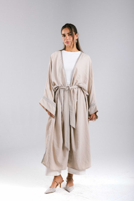 Grace Kaftan in Beige
