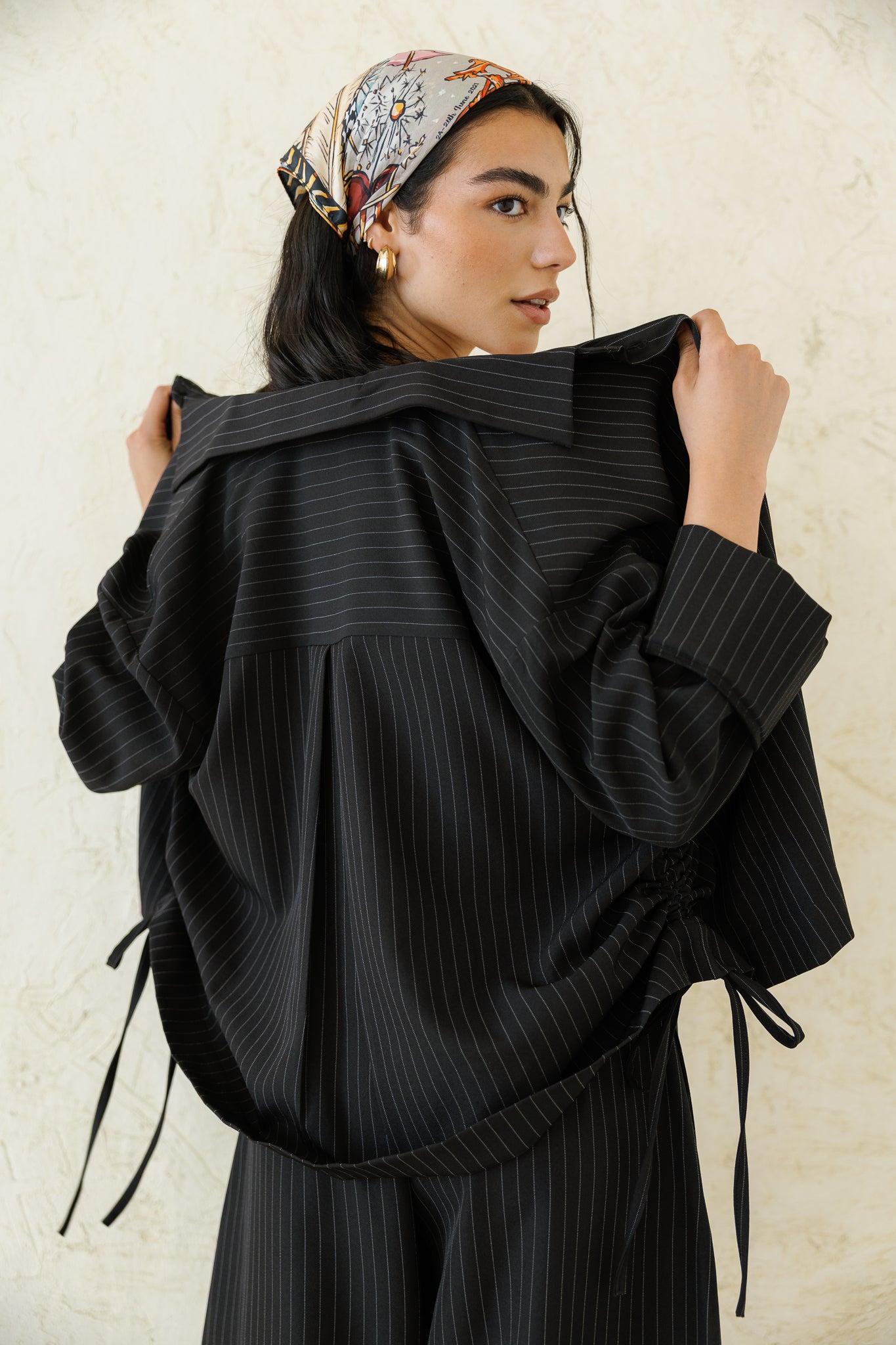 Perfect Tones Striped Set - Black