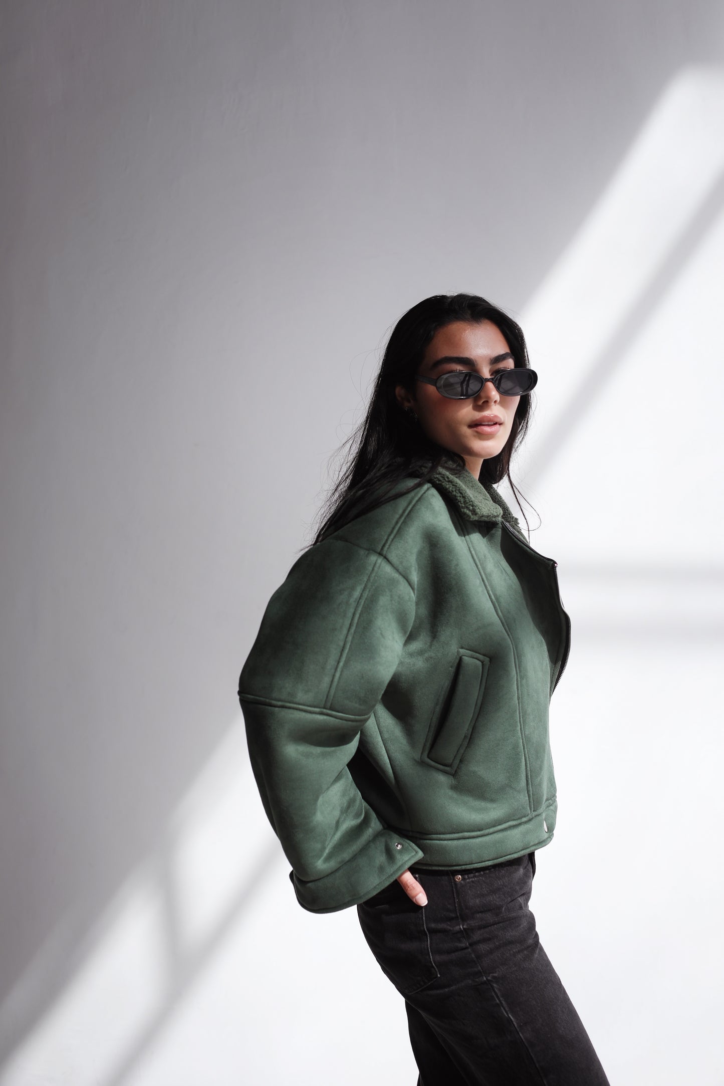 Dare To Dream Moto Jacket - Olive