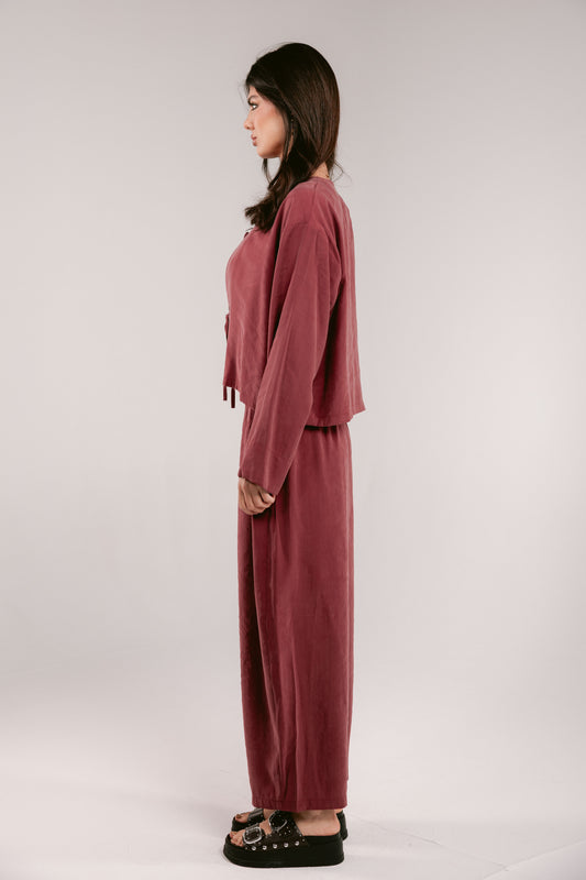 Sea Breeze Set - Burgundy