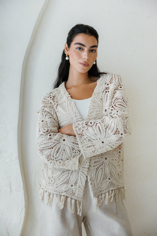 Livin’ in Crochet Cardigan