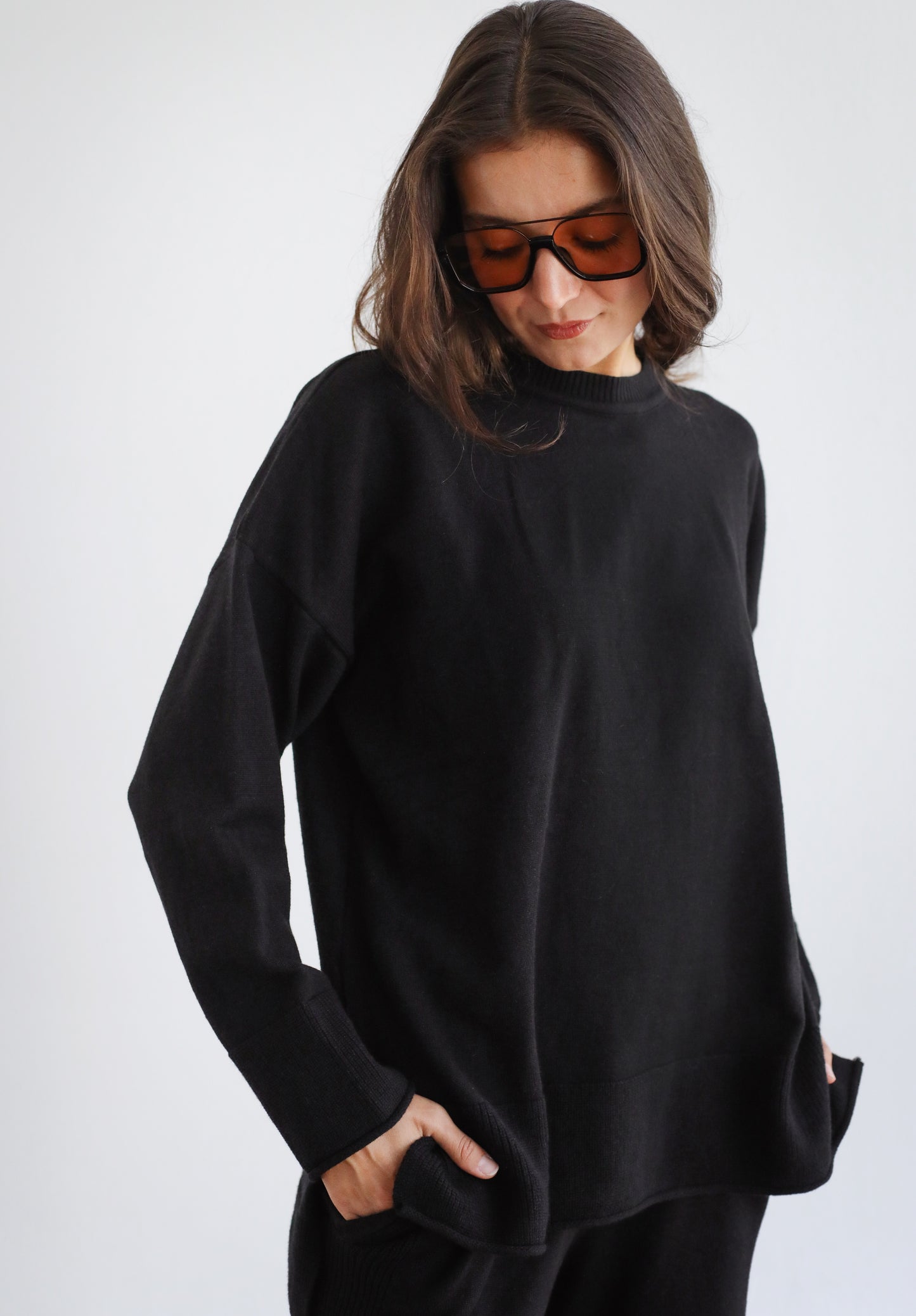 Good Feels Knit Set - Black