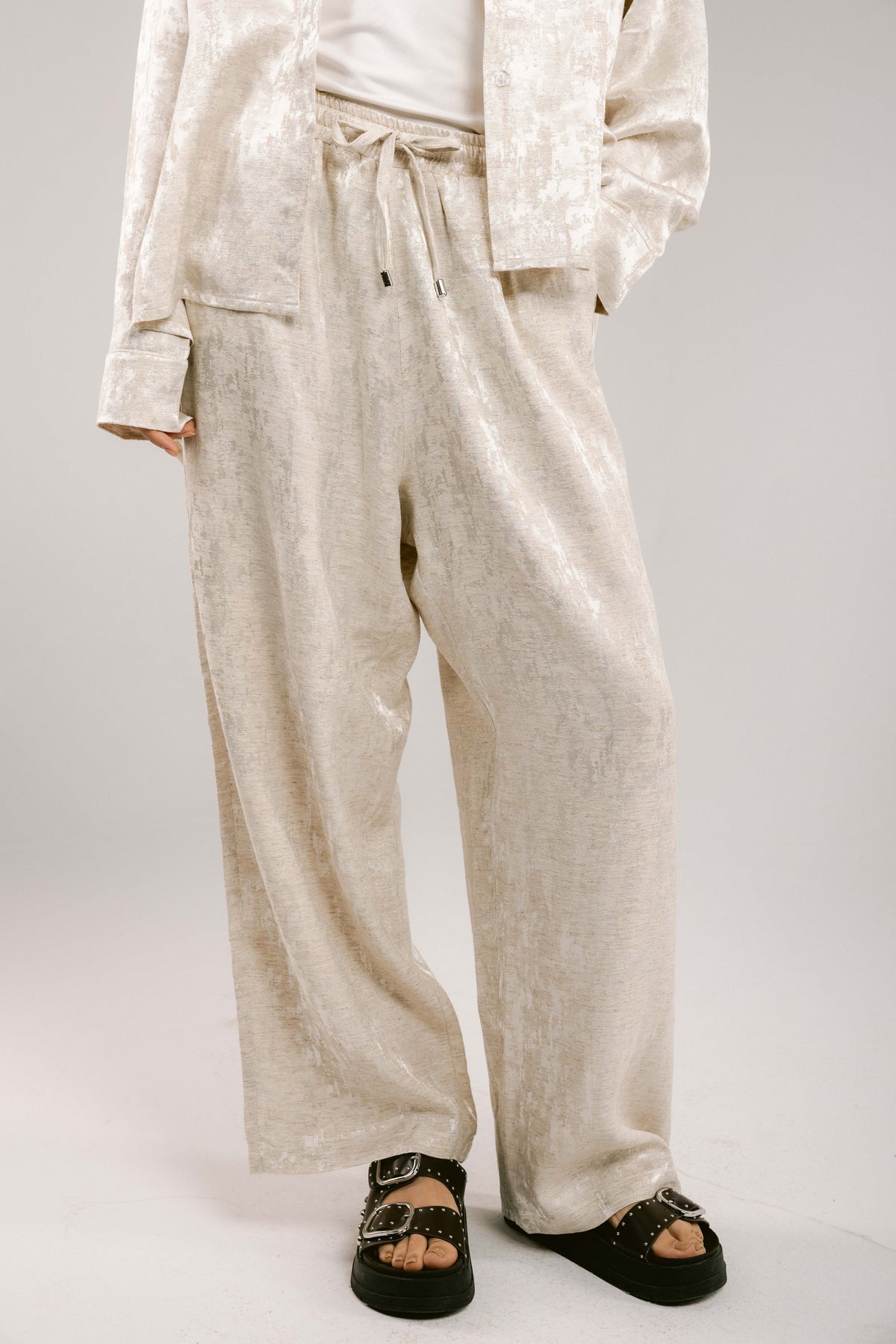 Spring Fever Linen Set - Beige