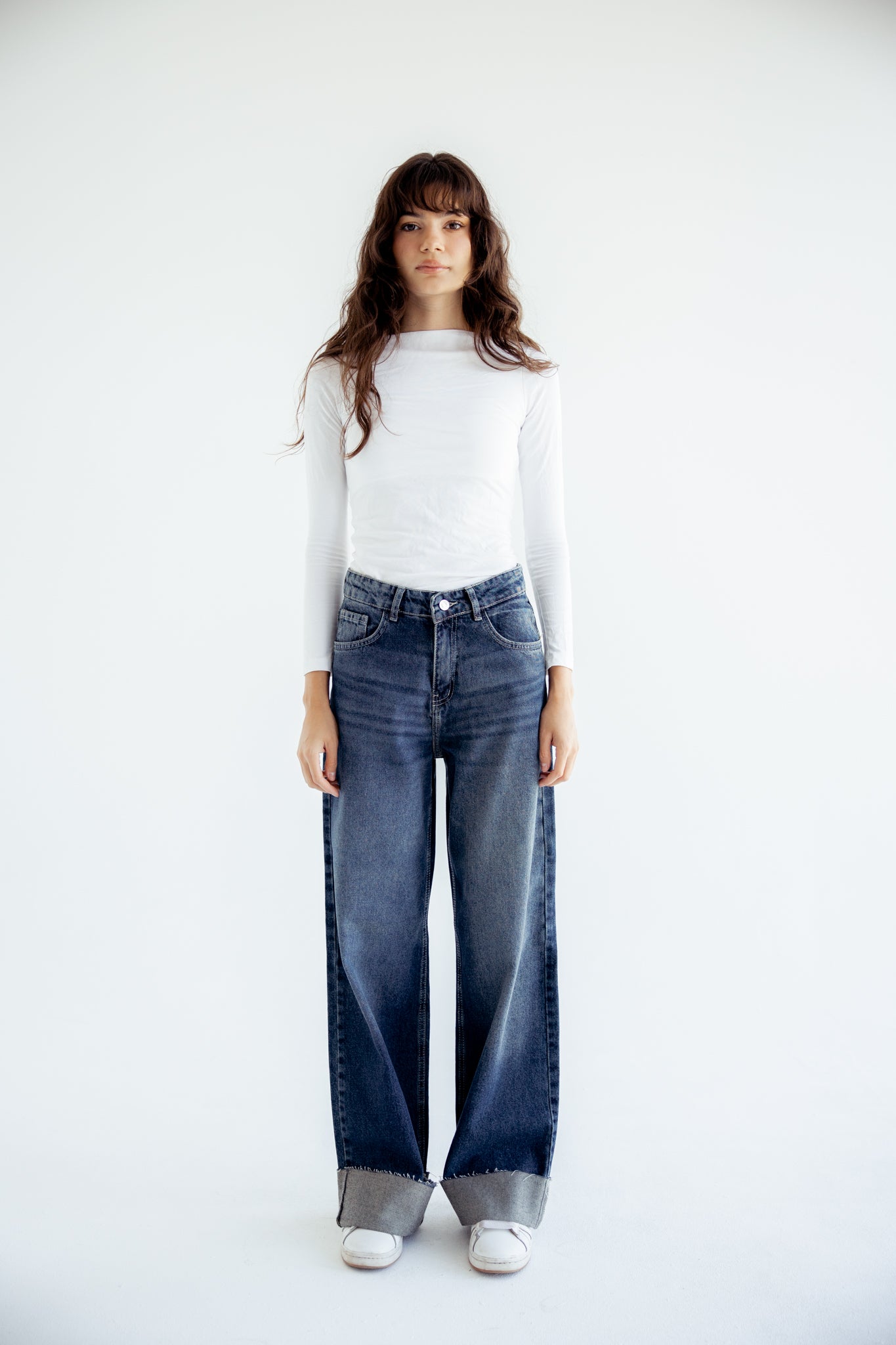 Lucky in Love Denim Pants - Blue
