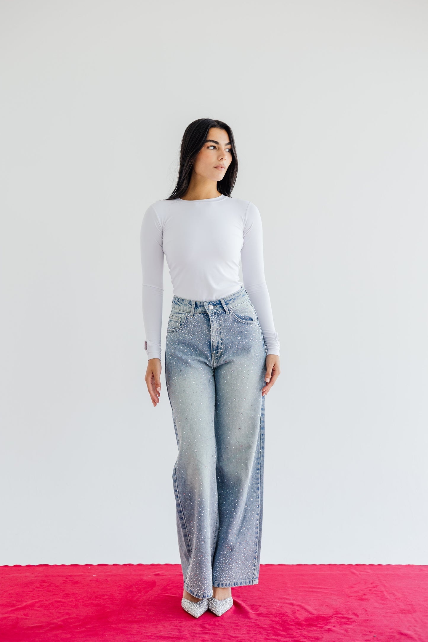 Current Obsession Denim Pants in Blue