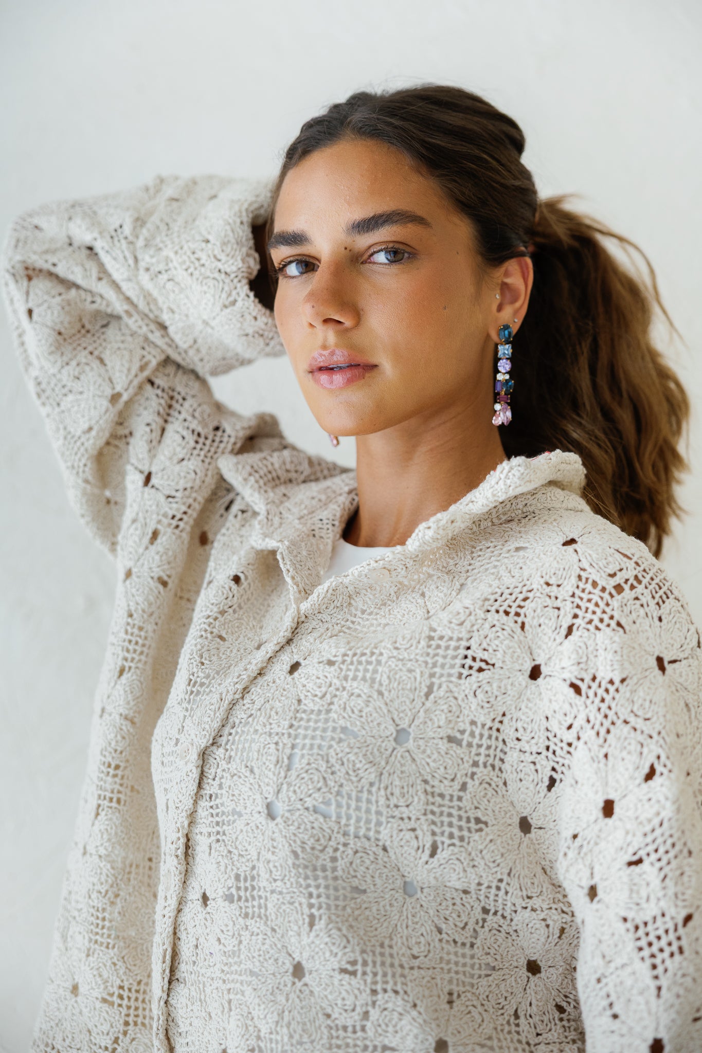 Blooming Heart Crochet Top