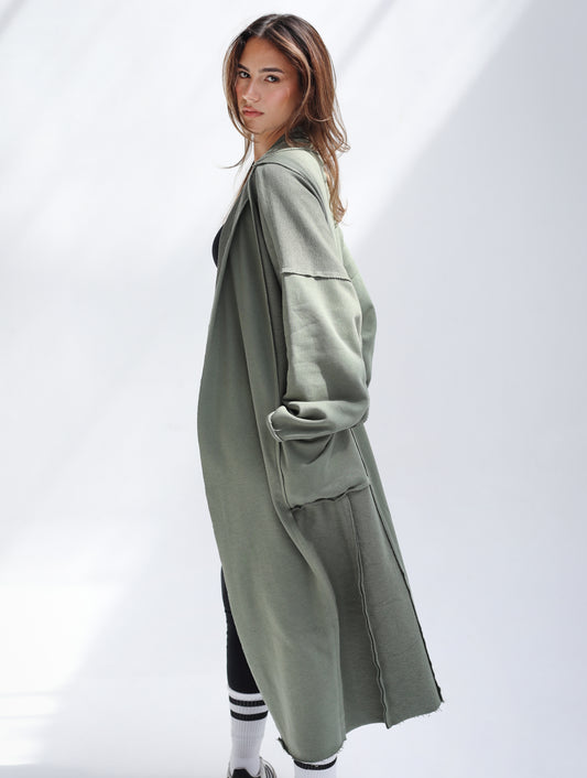 Forever Young Cardigan - Olive