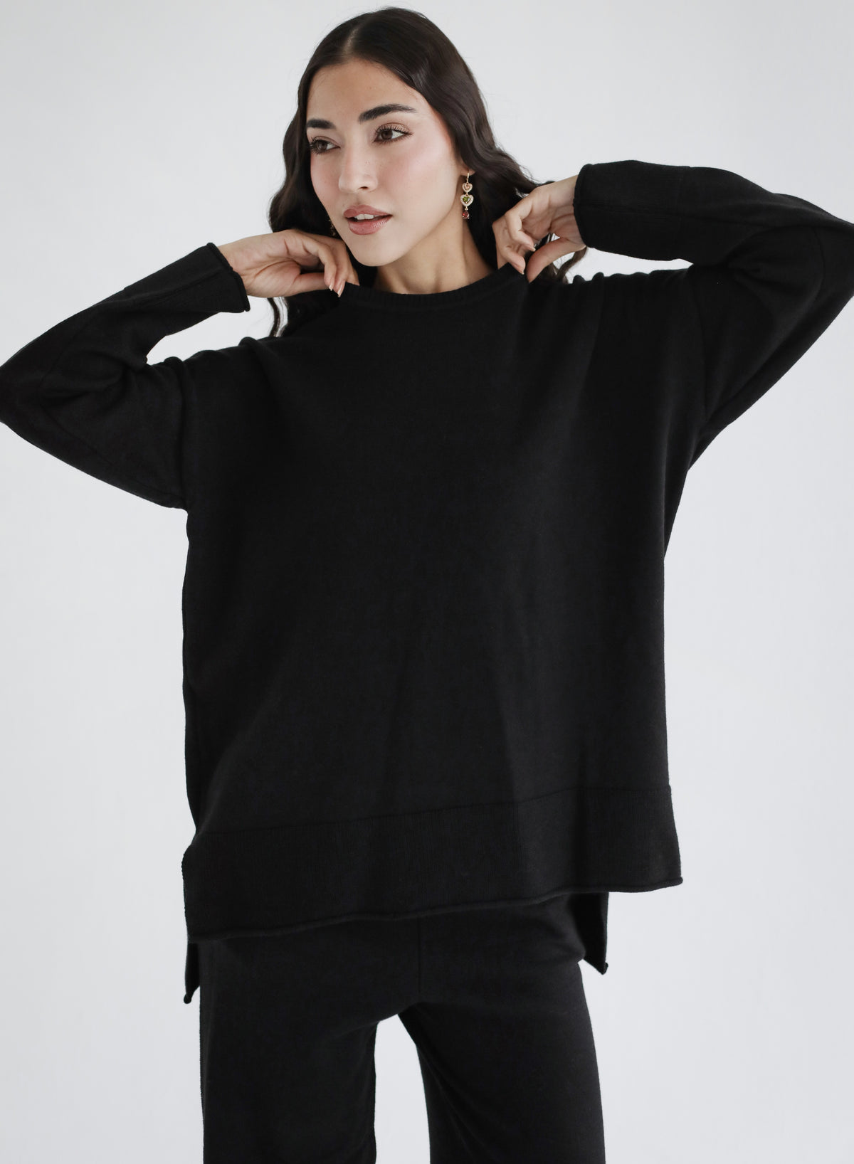Good Feels Knit Set - Black