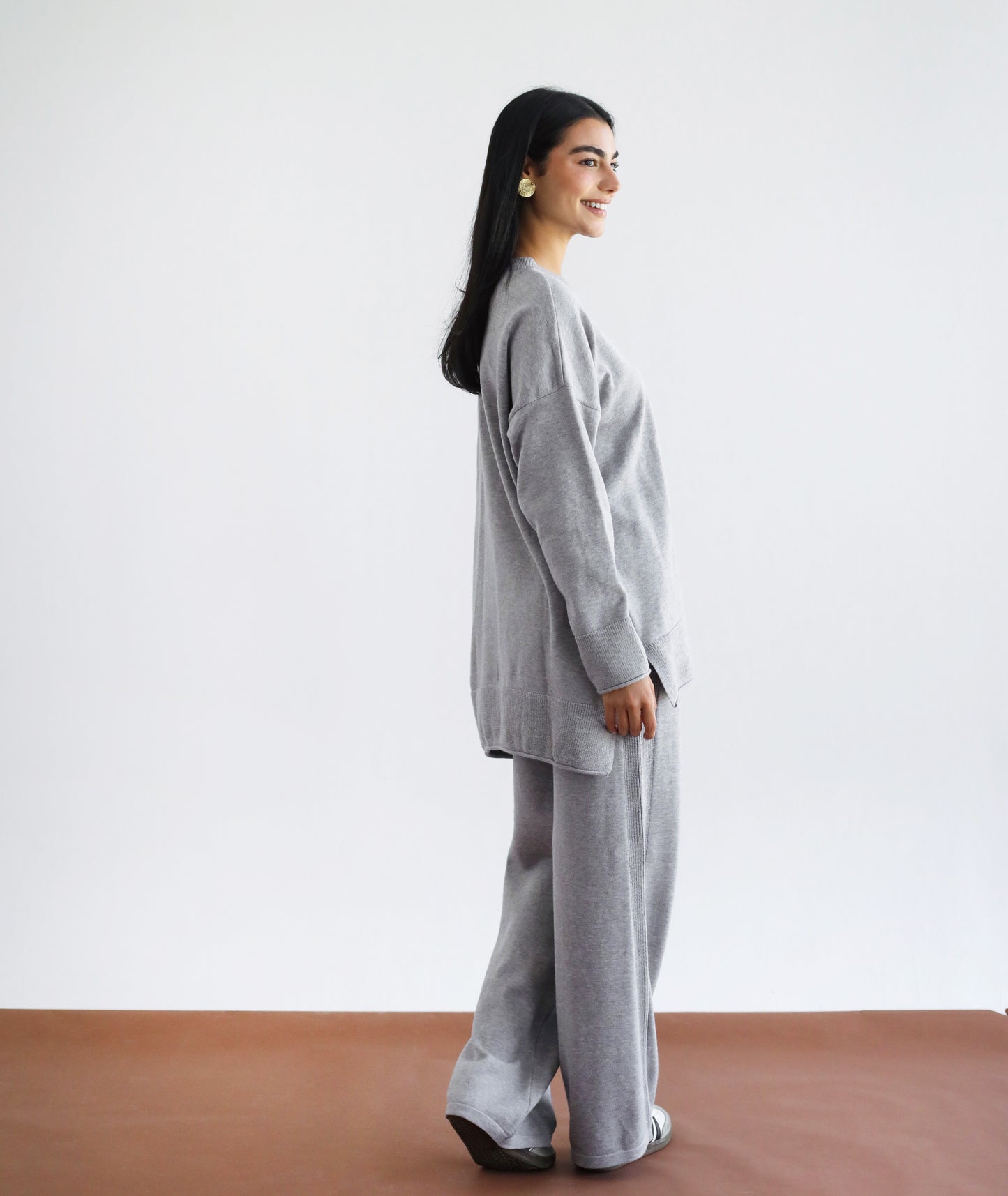 Good Feels Knit Set - Grey